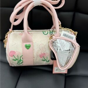 Juicy Couture Pink and Cream Mini Bag